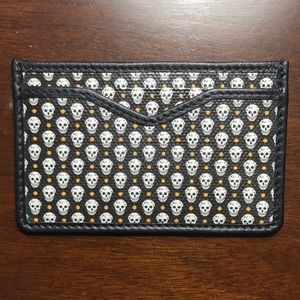Alexander McQueen Mini Skull Card Holder *NEW*